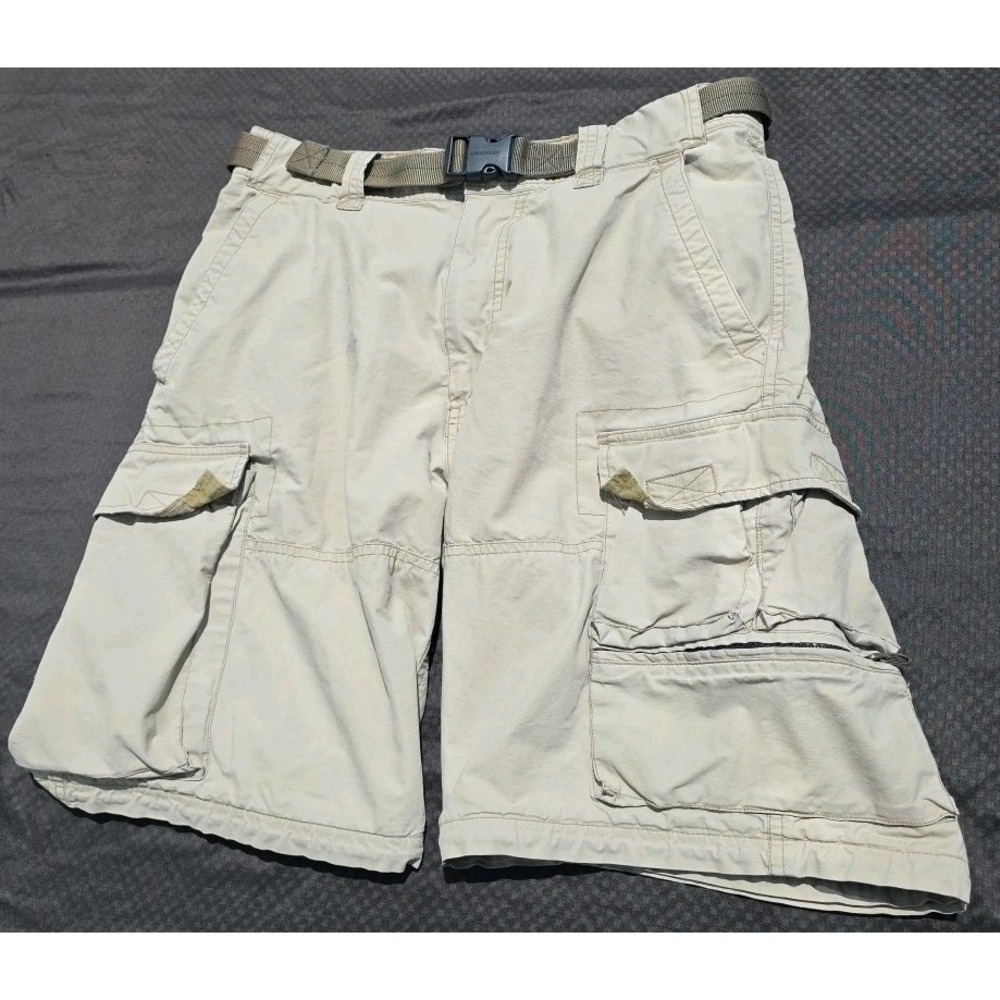 abercrombie fitch paratrooper Shorts Men Small MSR 33 Y2K 90's Skate Street Vtg